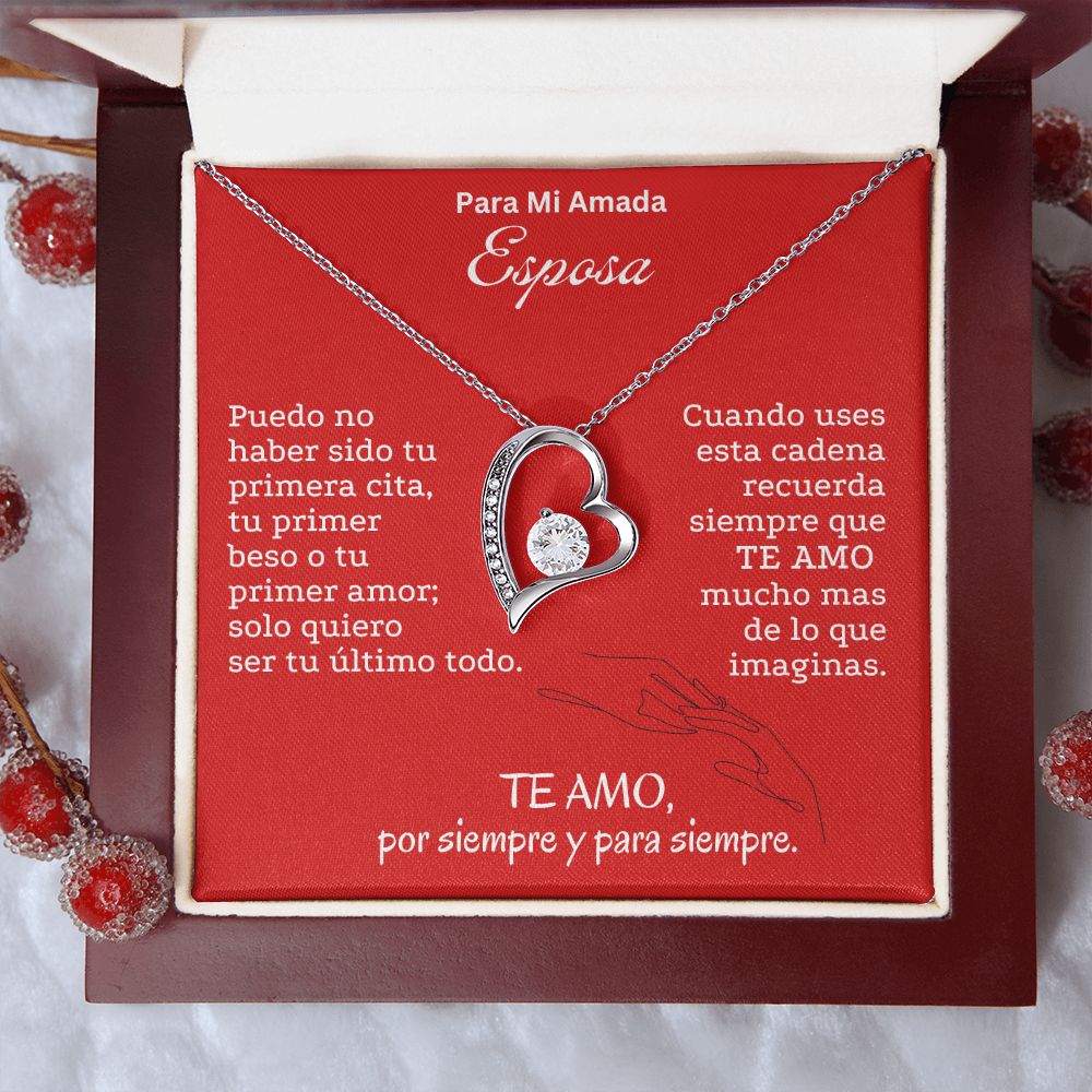 Para Mi Amada Esposa Collar Amor Eterno
