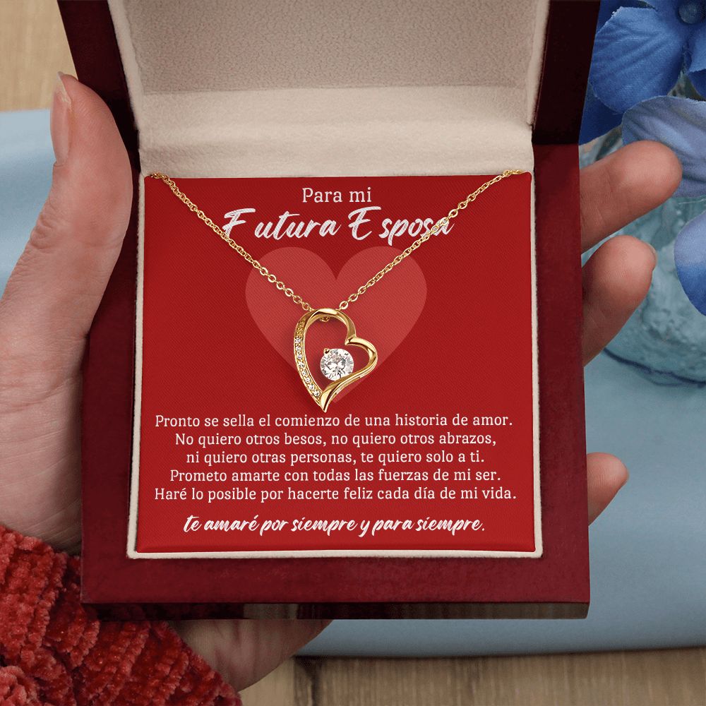 Para Mi Futura Esposa Collar Amor Eterno