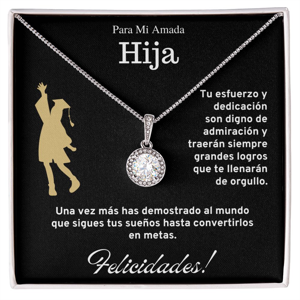 Para Mi Amada Hija, Graduación, Collar Esperanza Eterna