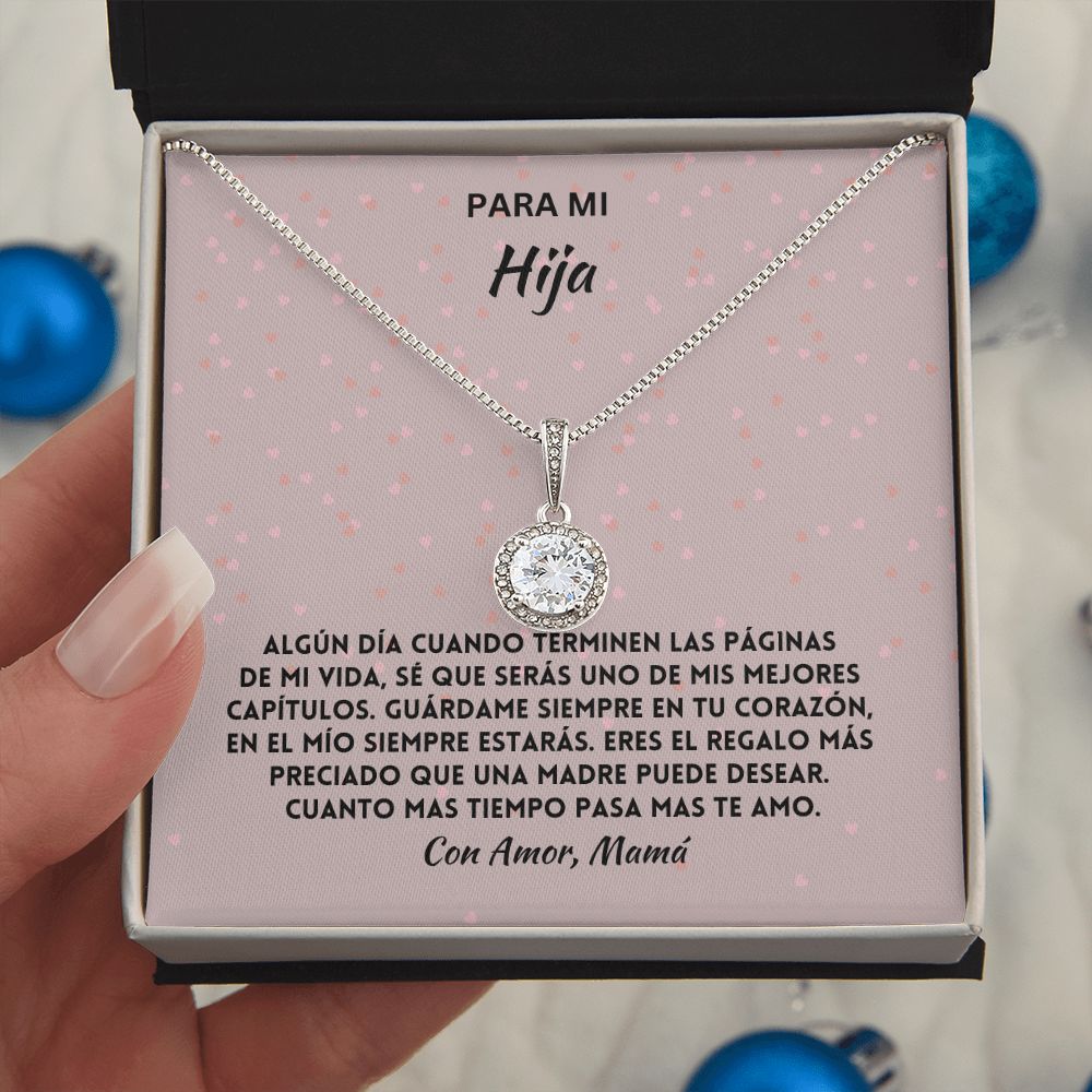 Para Mi Hija Collar Esperanza Eterna