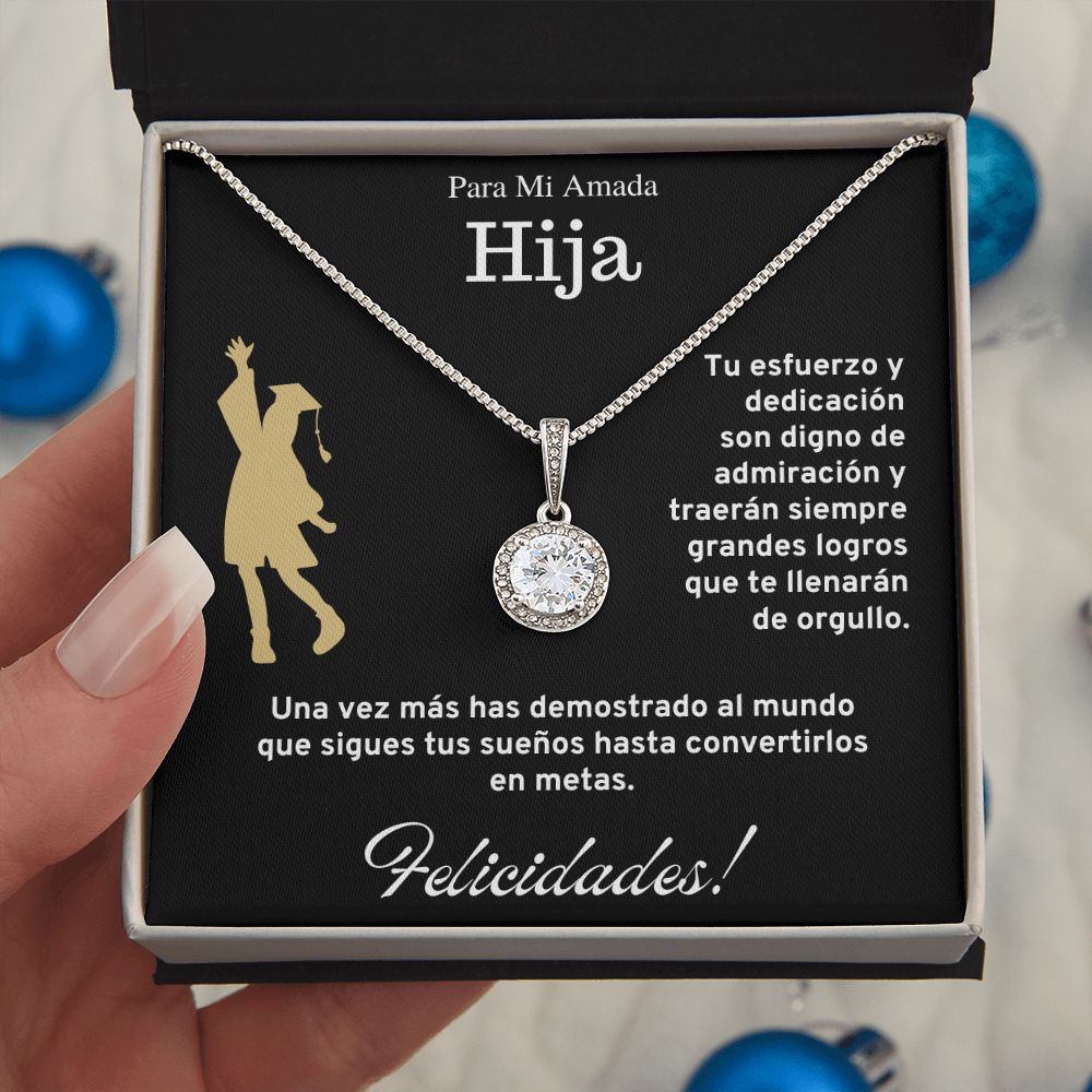 Para Mi Amada Hija, Graduación, Collar Esperanza Eterna