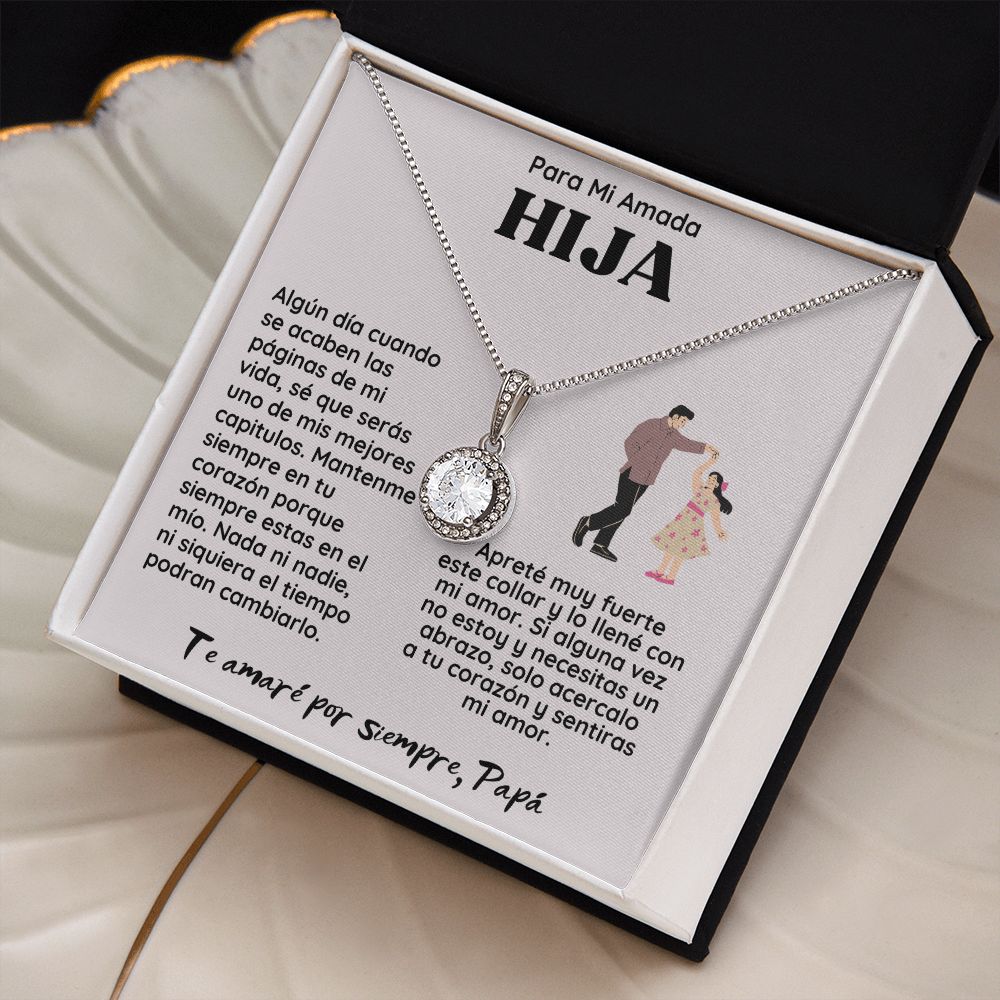 Para Mi Amada Hija Collar Esperanza Eterna