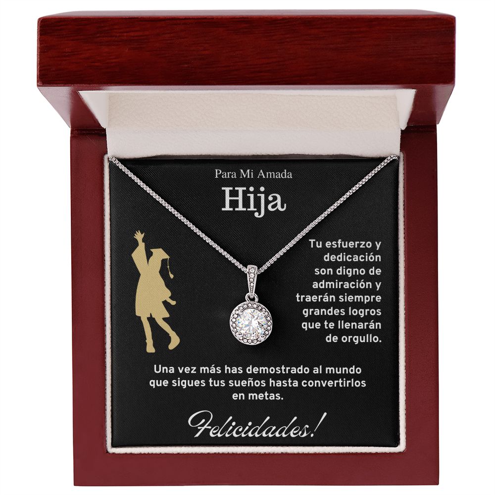 Para Mi Amada Hija, Graduación, Collar Esperanza Eterna