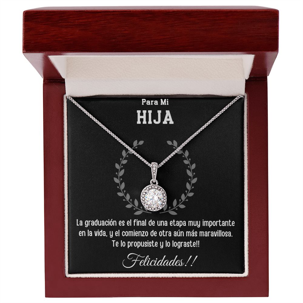 Para mi Hija, Graduación, Collar Esperanza Eterna