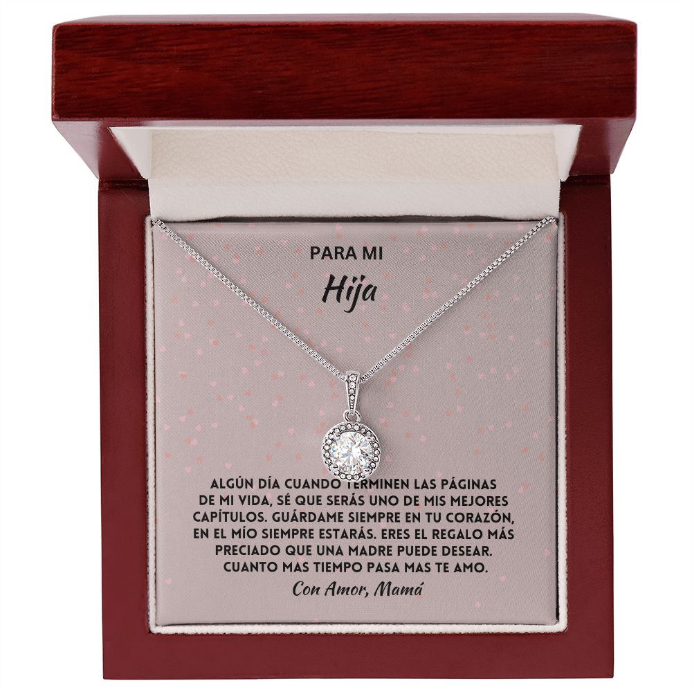 Para Mi Hija Collar Esperanza Eterna