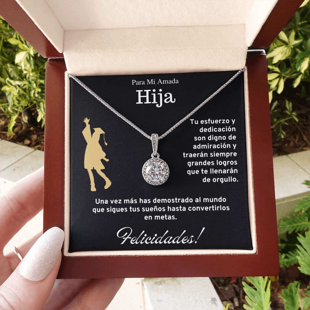 Para Mi Amada Hija, Graduación, Collar Esperanza Eterna