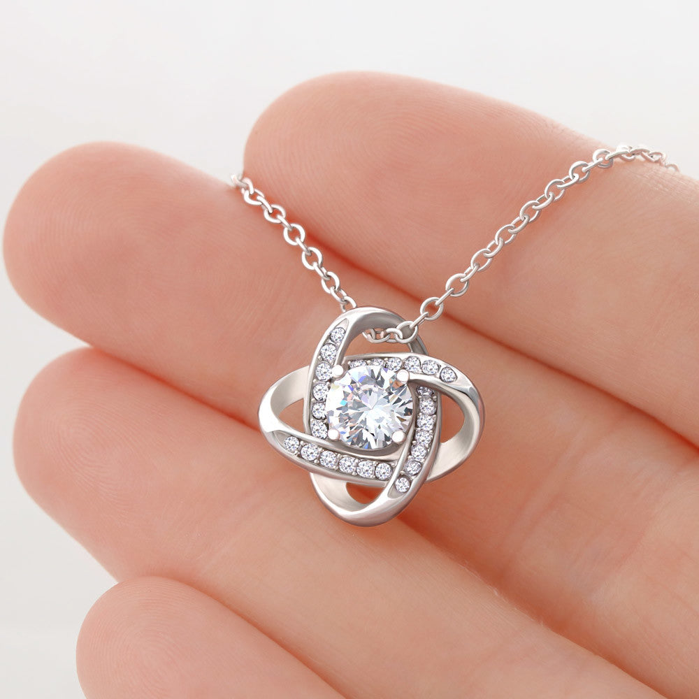To My Beautiful Soulmate, Love Knot Necklace