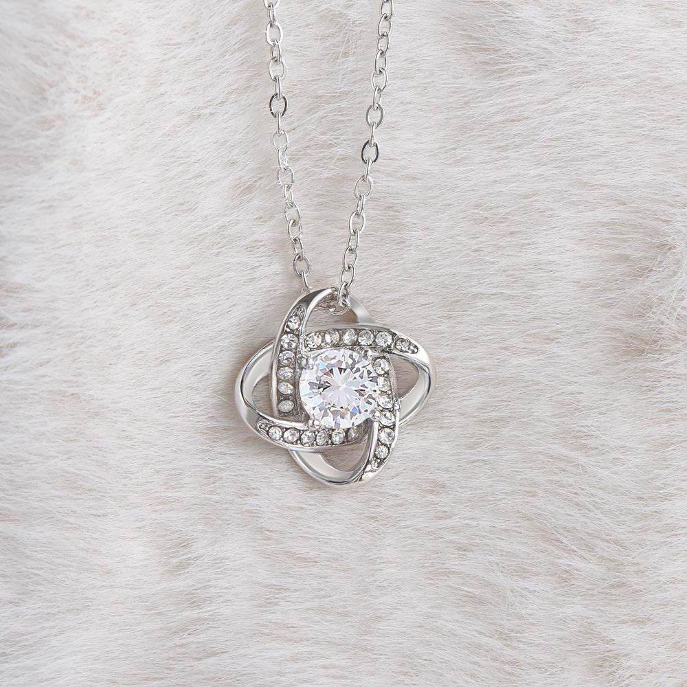 To My Beautiful Soulmate, Love Knot Necklace
