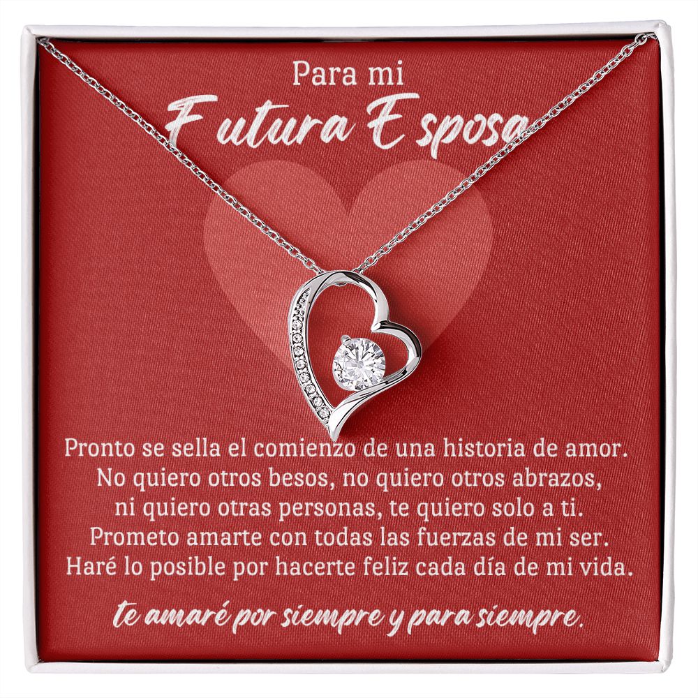 Para Mi Futura Esposa Collar Amor Eterno