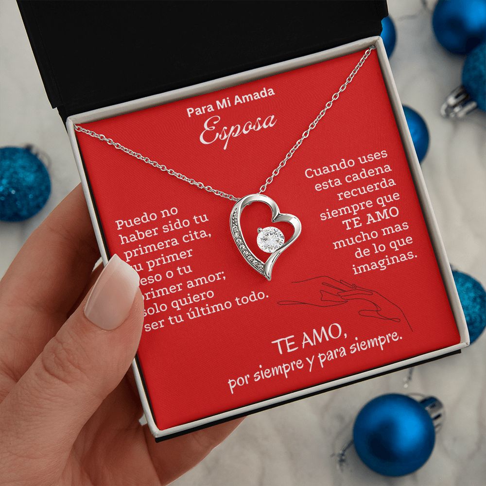Para Mi Amada Esposa Collar Amor Eterno