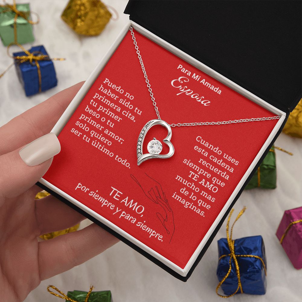 Para Mi Amada Esposa Collar Amor Eterno