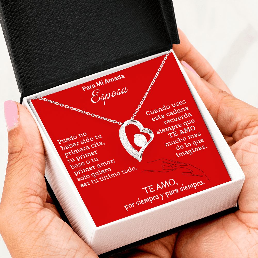 Para Mi Amada Esposa Collar Amor Eterno