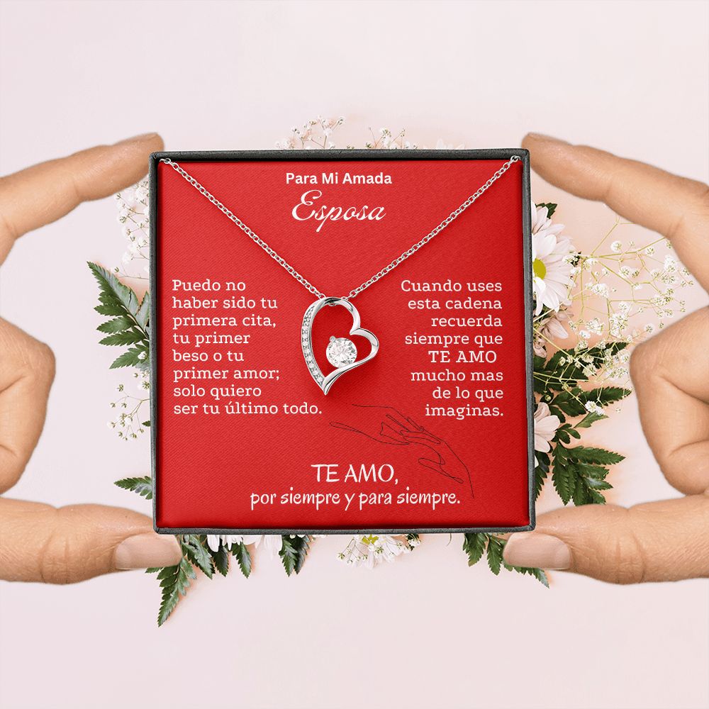 Para Mi Amada Esposa Collar Amor Eterno