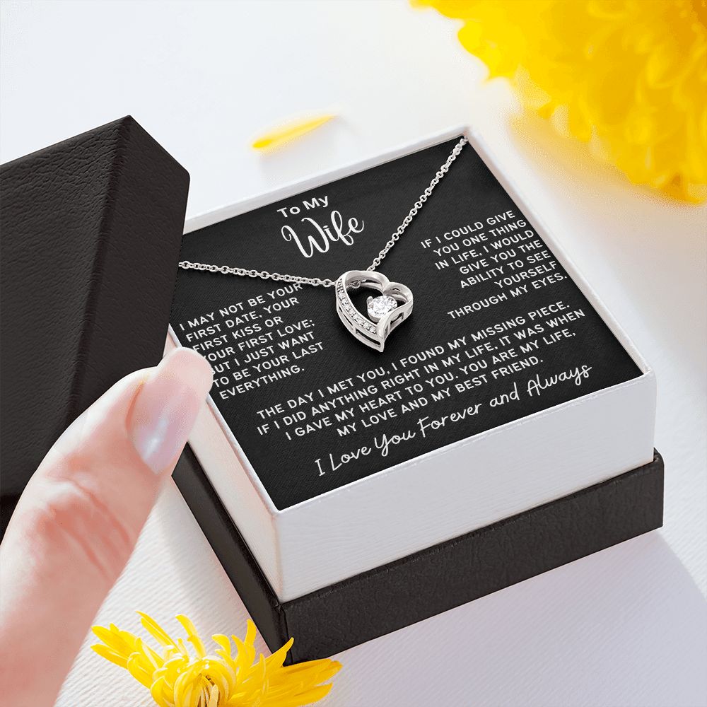 To My Wife Forever Love Necklace