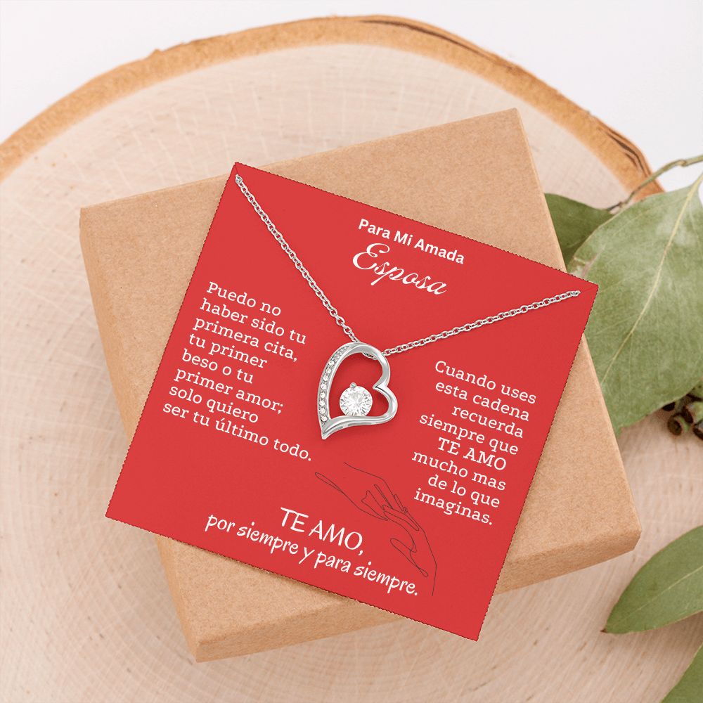 Para Mi Amada Esposa Collar Amor Eterno