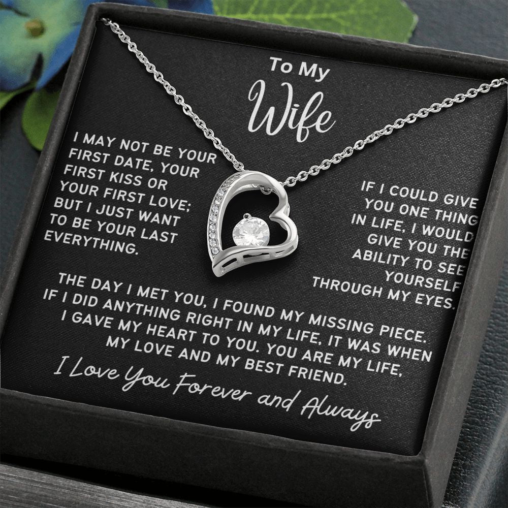 To My Wife Forever Love Necklace