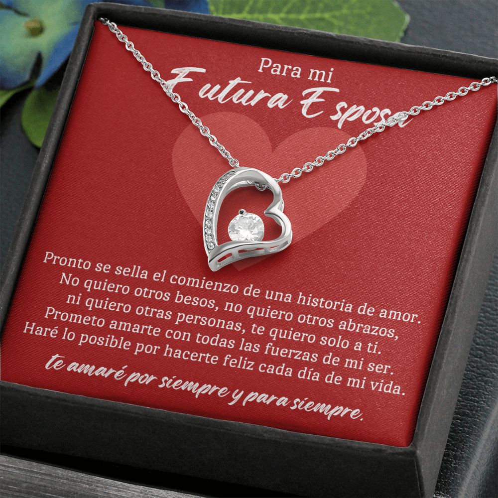 Para Mi Futura Esposa Collar Amor Eterno