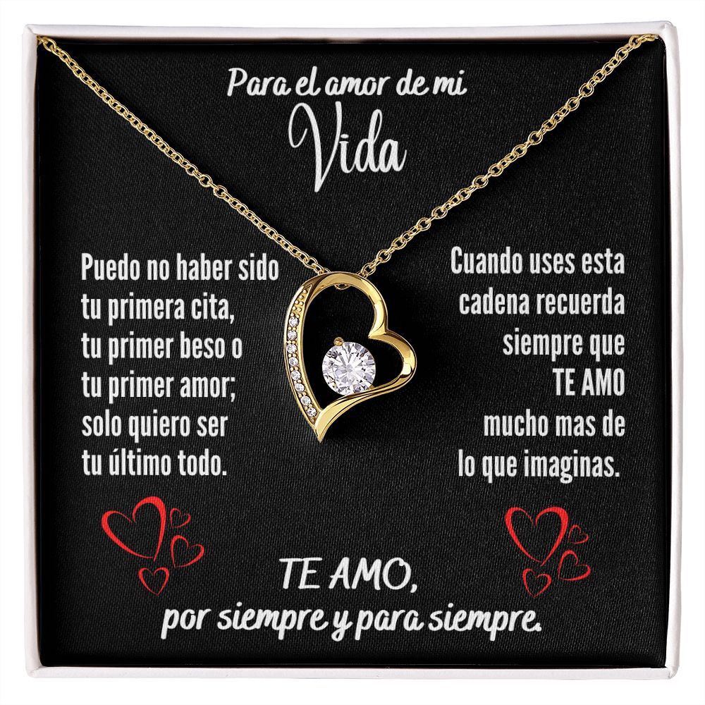 Para el Amor de mi Vida Collar Eterno Amor