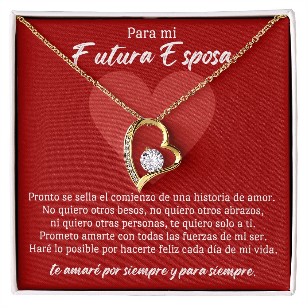 Para Mi Futura Esposa Collar Amor Eterno