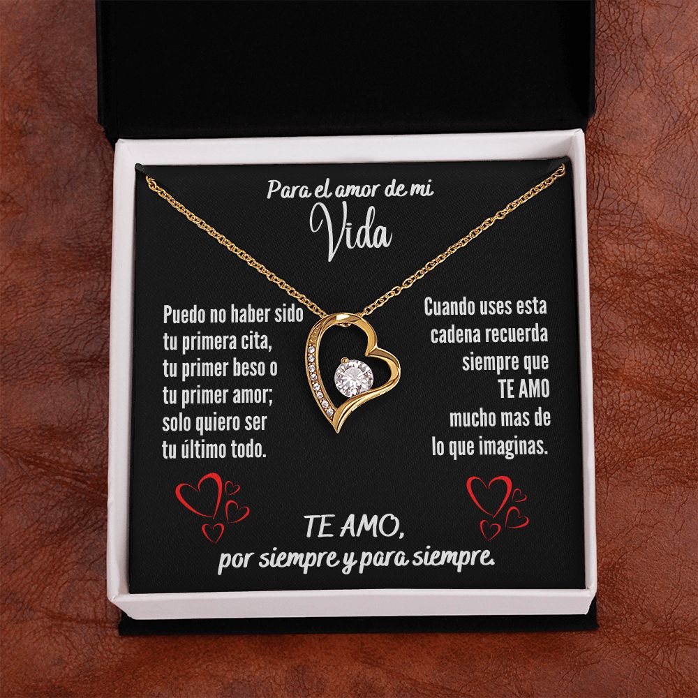 Para el Amor de mi Vida Collar Eterno Amor