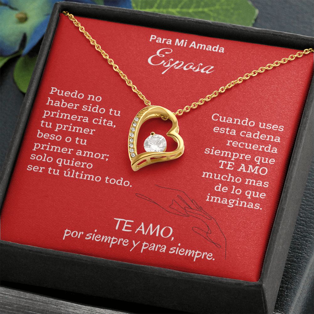 Para Mi Amada Esposa Collar Amor Eterno