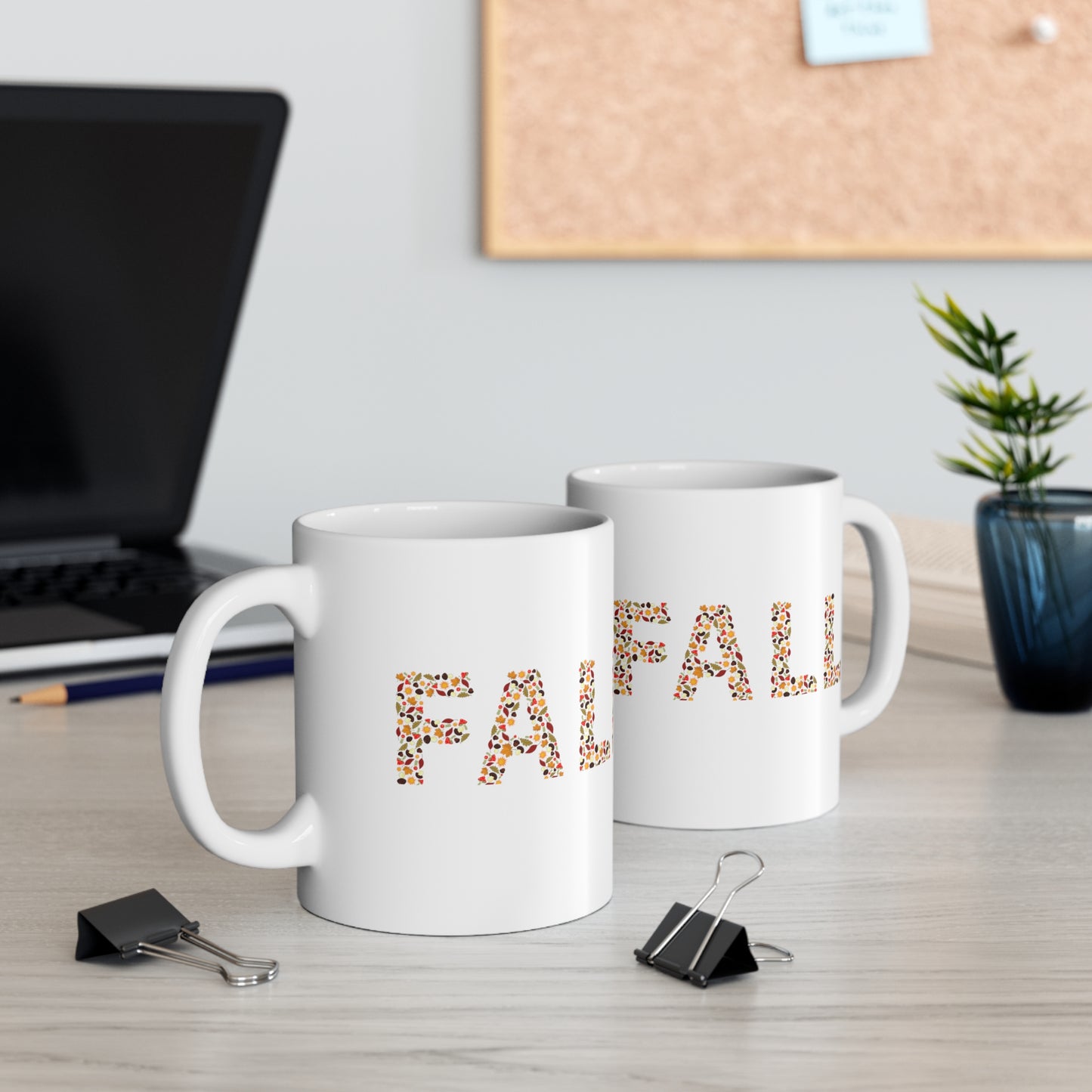 FALL Coffee Mug, Welcome Fall, Ceramic Mug 11oz