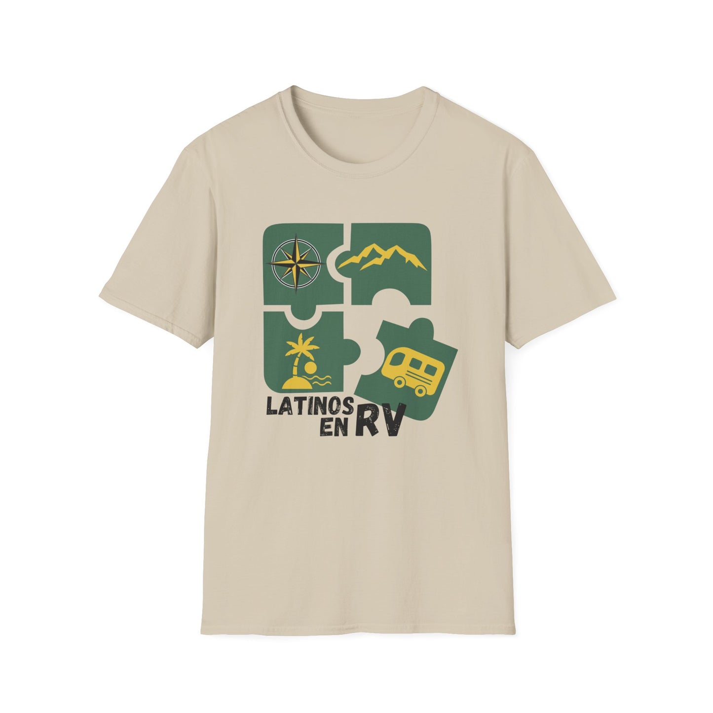 Latinos en RV / Unisex Softstyle T-Shirt