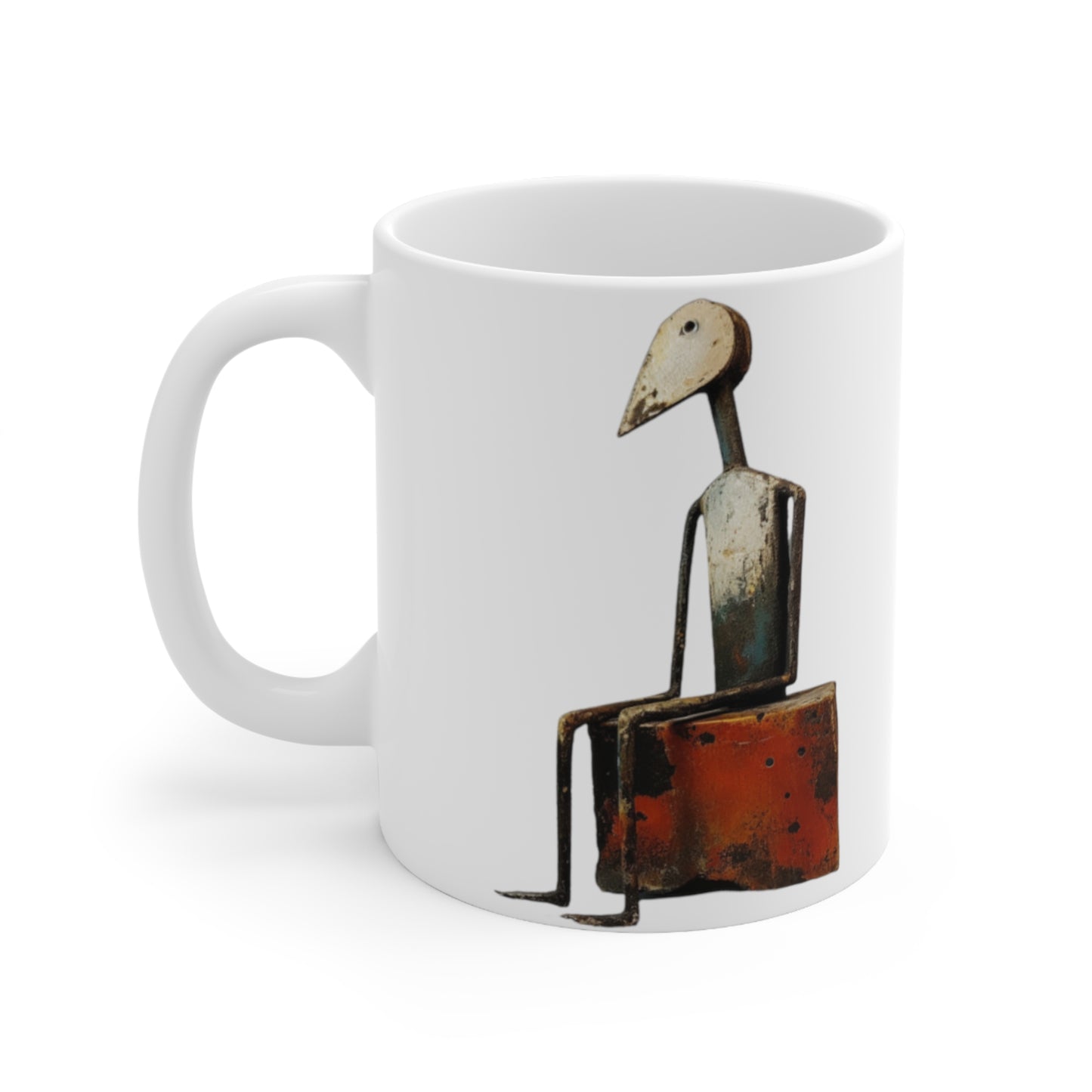 AI Robot Ceramic Coffee Mug 11oz