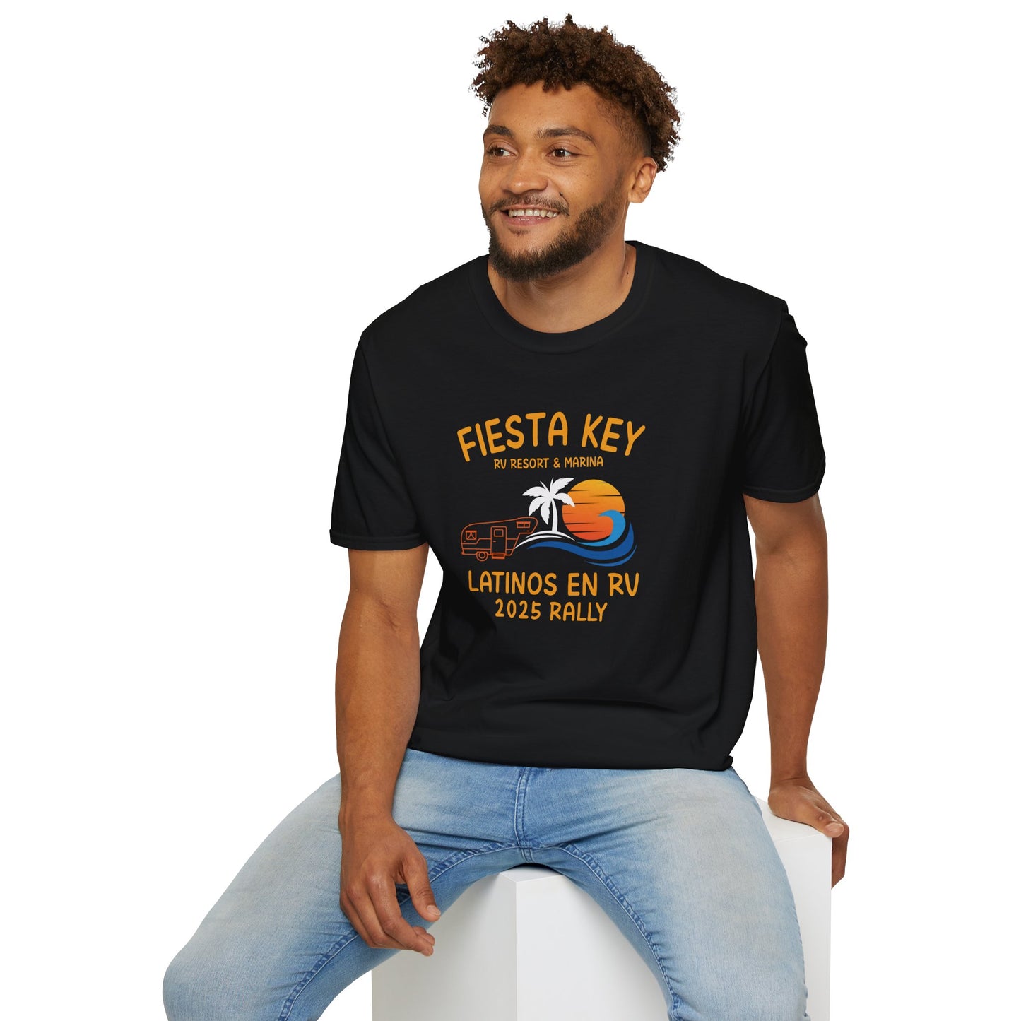Fiesta Key Latinos en RV Rally 2025 / 5th Wheel/ Unisex T-Shirt