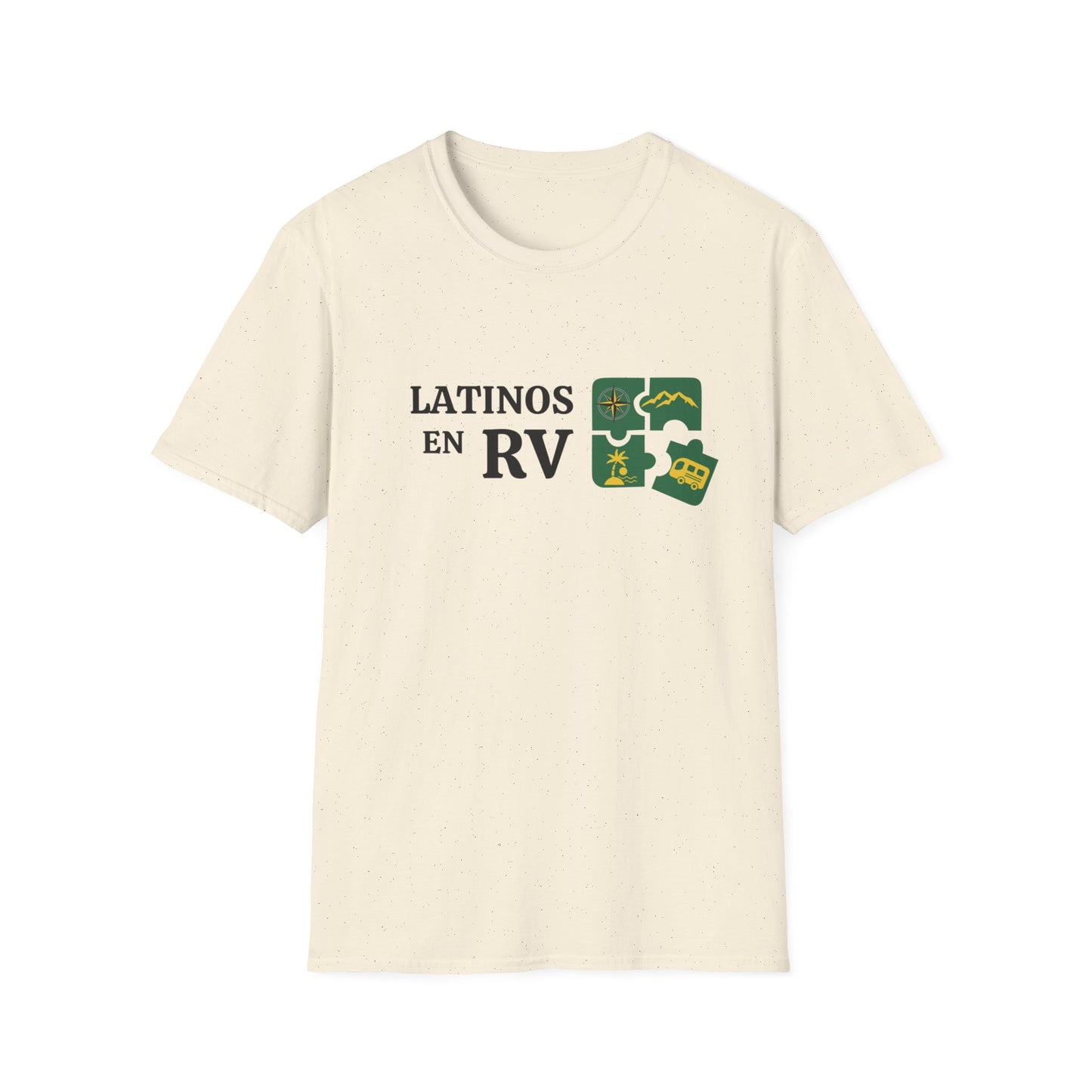 Latinos en RV....... Unisex Softstyle T-Shirt