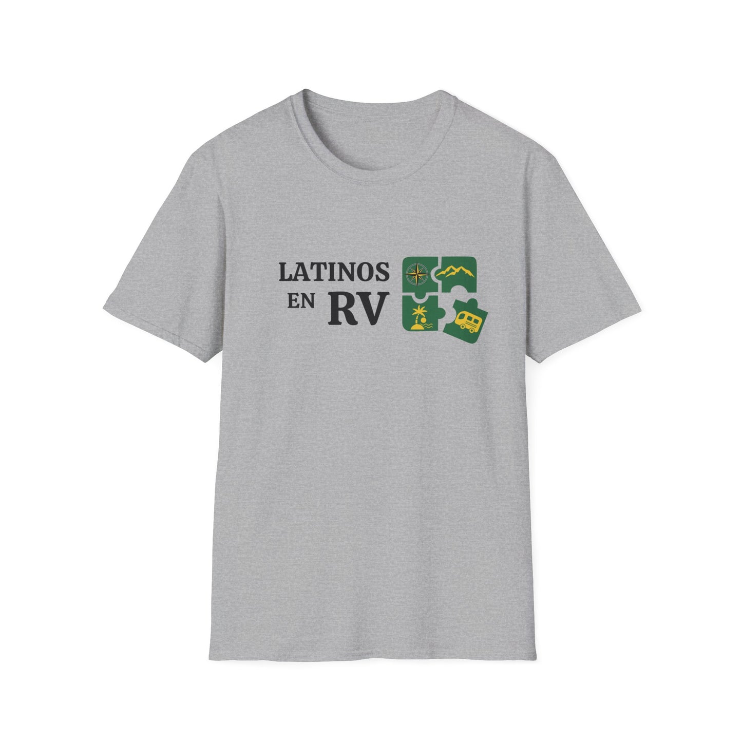 Latinos en RV....... Unisex Softstyle T-Shirt