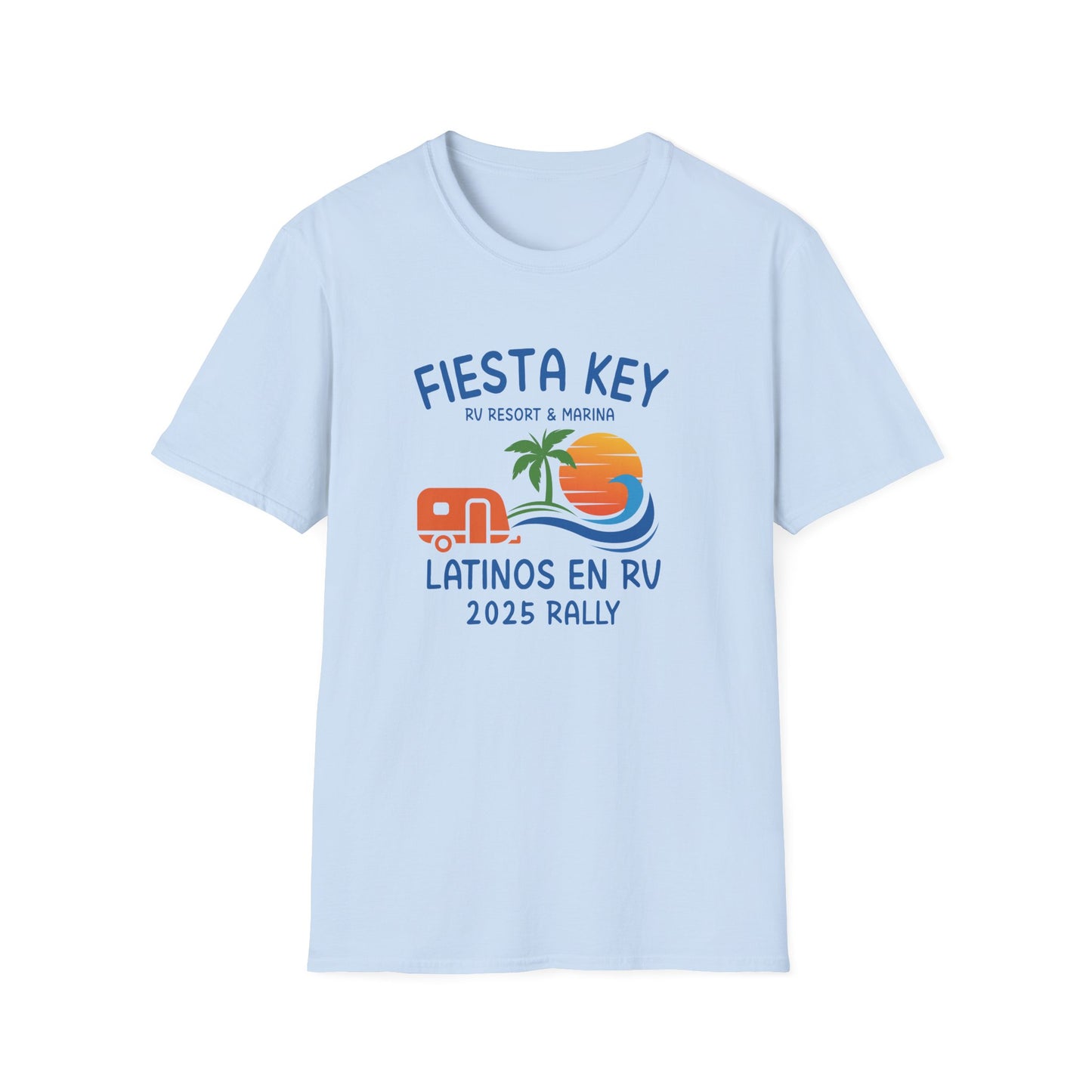 Fiesta Key Latinos en RV Rally 2025 Trailer / T-Shirt Unisex