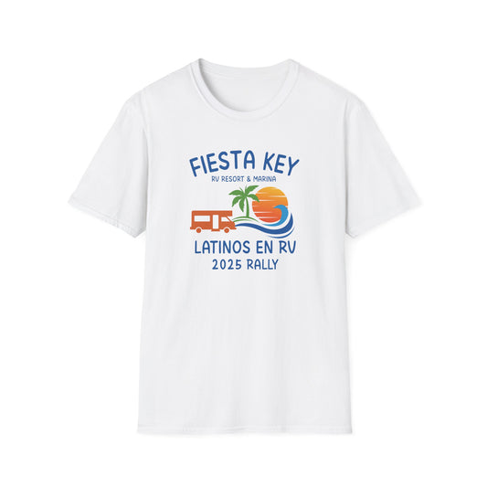 Fiesta Key Latinos en RV Rally 2025 Clase C / T-Shirt Unisex
