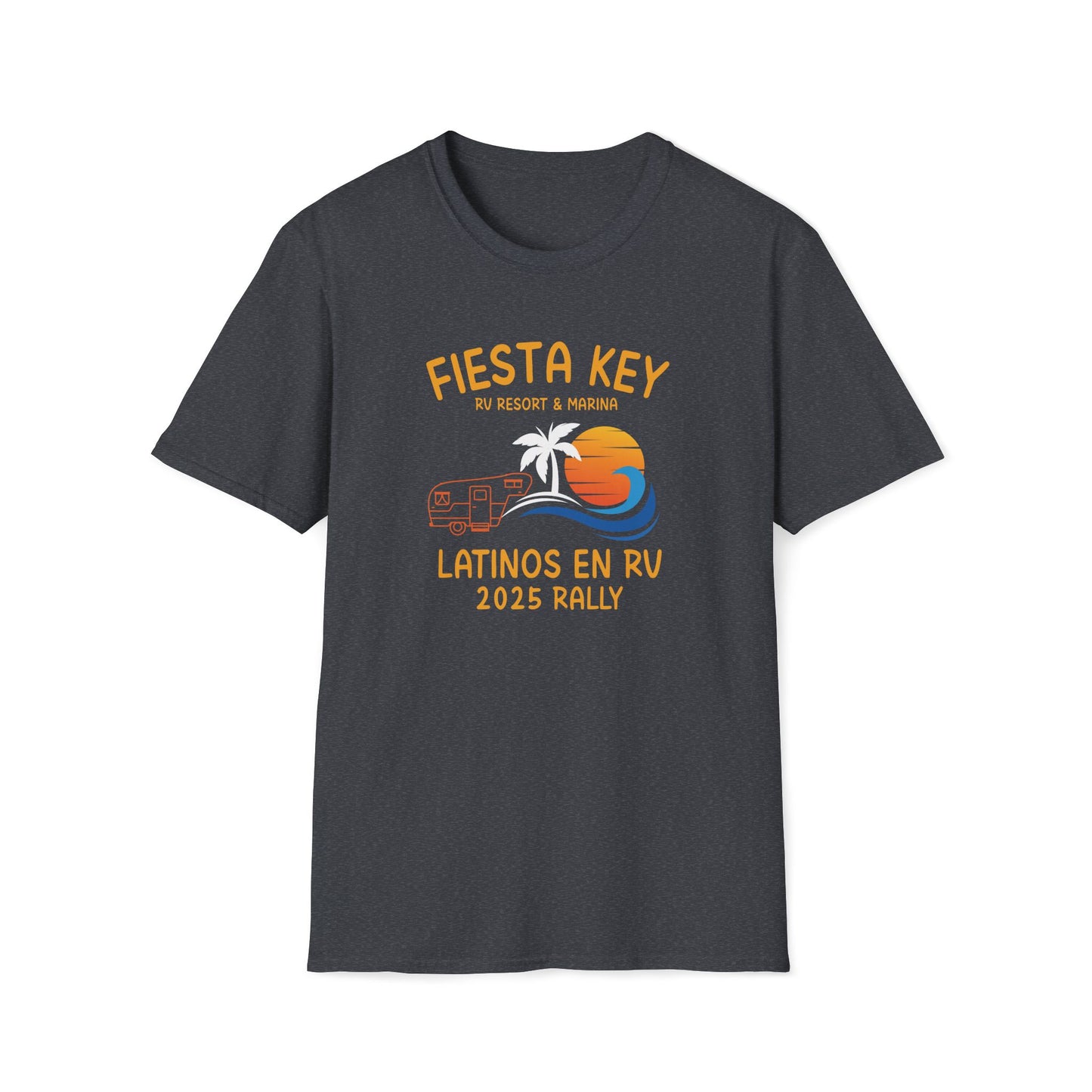Fiesta Key Latinos en RV Rally 2025 / 5th Wheel/ Unisex T-Shirt