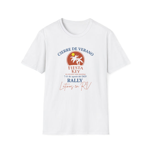 Cierre de Verano "Rally" con Latinos en RV / T-Shirt, Unisex