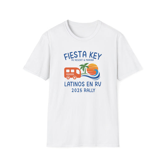Fiesta Key Latinos en RV Rally 2025 Clase A / T-Shirt Unisex