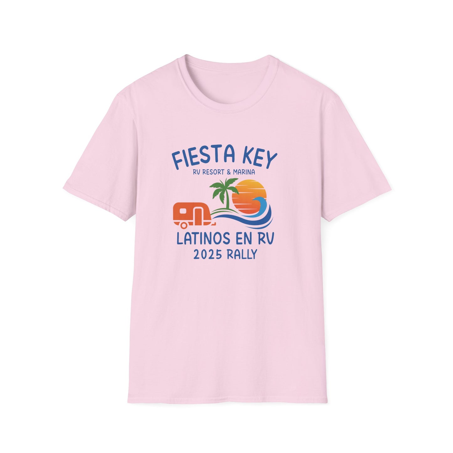 Fiesta Key Latinos en RV Rally 2025 Trailer / T-Shirt Unisex