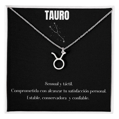 TAURO - Collar Signo del Zodiaco