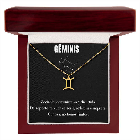 GÉMINIS - Collar Signo del Zodiaco