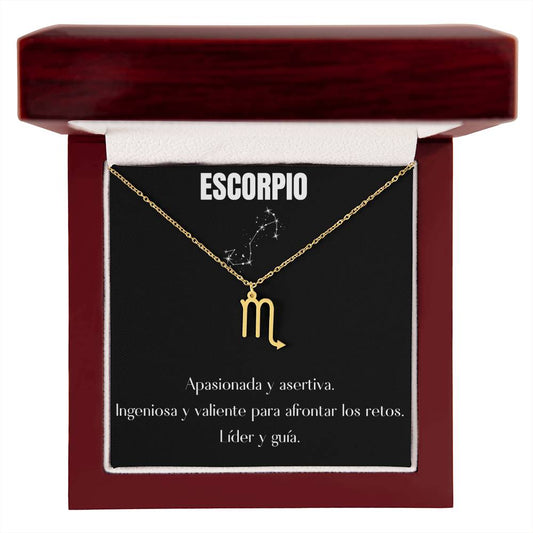 ESCORPIO - Collar Signo del Zodiaco