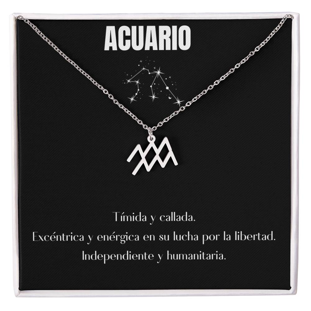 ACUARIO - Collar Signo del Zodiaco