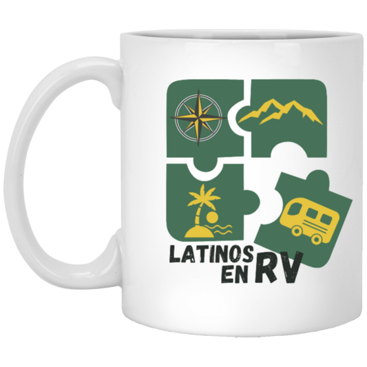 Latinos en RV White Mug 11 oz.