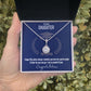 To My Daughter Eternal Hope Necklace/Graduation