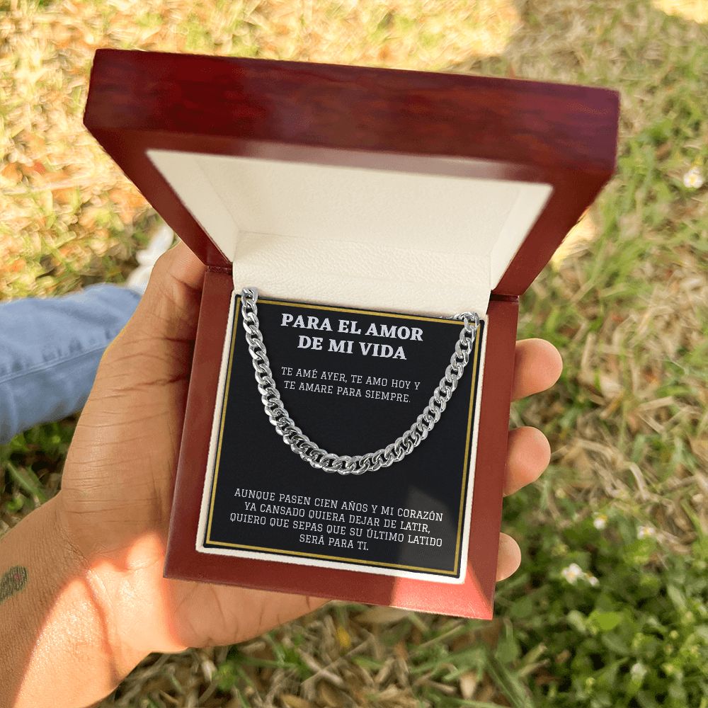 Para el Amor de Mi Vida Cadena de Eslabones Cubanos