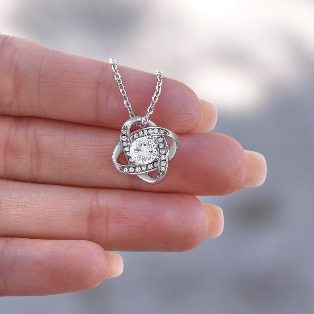 Para Mi Amada Esposa Collar Nudo de Amor