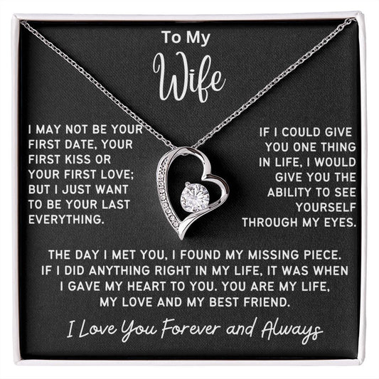 To My Wife Forever Love Necklace